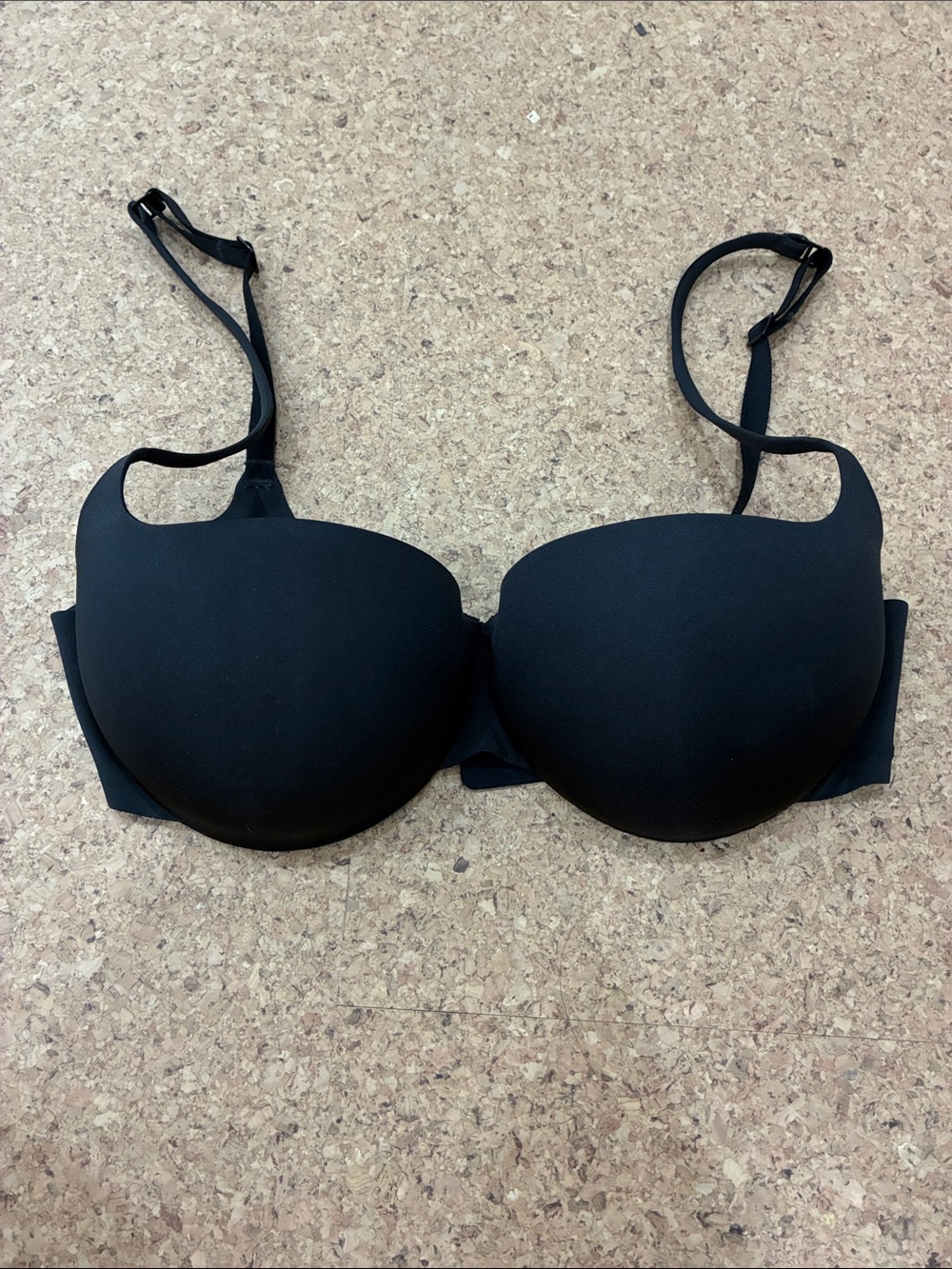 SKIMS Black teardrop push up Lift Bra